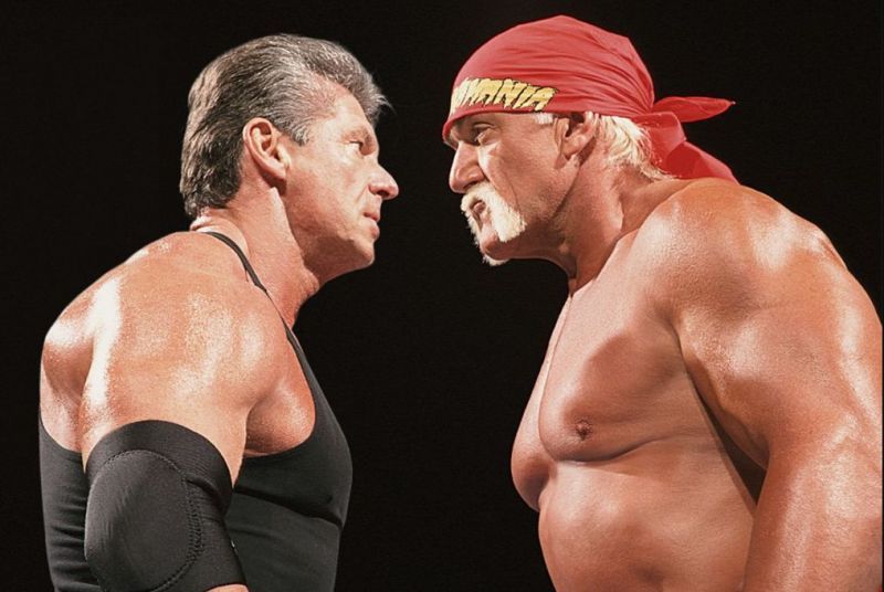 Vince McMahon and Hulk Hogan