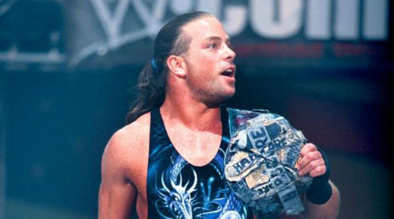 Rob Van Dam as the WWE Hardcore Champion