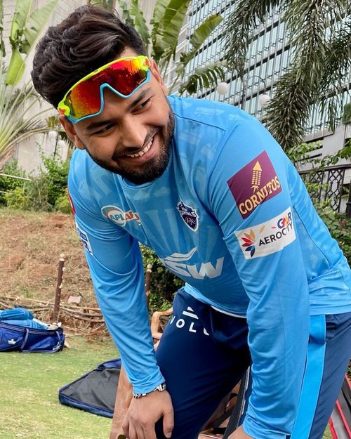 Rishabh Pant (Image courtesy @DelhiCapitals Twitter)