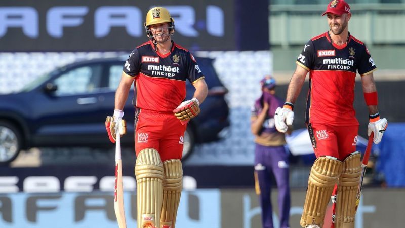 Maxwell and ABD took the KKR bowlers to the cleaners