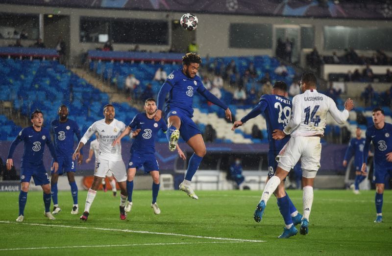 Real Madrid and Chelsea were locked level at full time. (Photo by Denis Doyle/Getty Images)