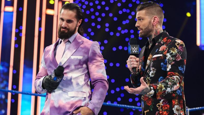 Seth Rollins has put on a few interesting suits lately