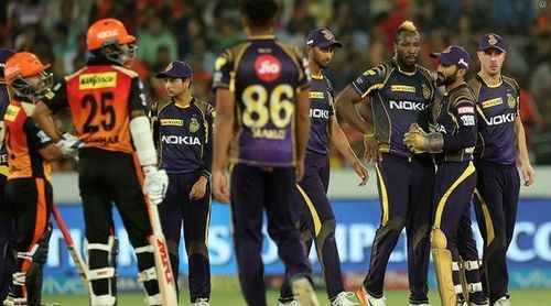 SRH vs KKR. Pic: IPLT20.COM