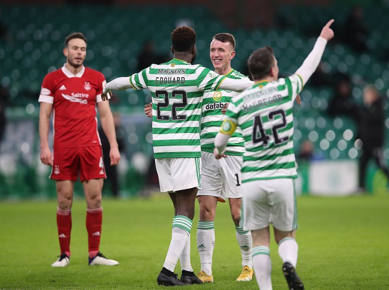 Aberdeen welcome Celtic to the Pittodrie Stadium