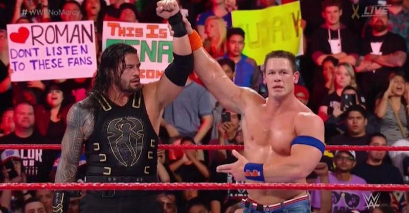 John Cena vs Roman Reigns