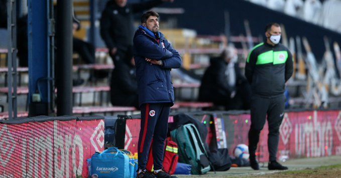 Dejected Royals boss following his side&#039;s draw at Kenilworth Road mid-week in the EFL Championship