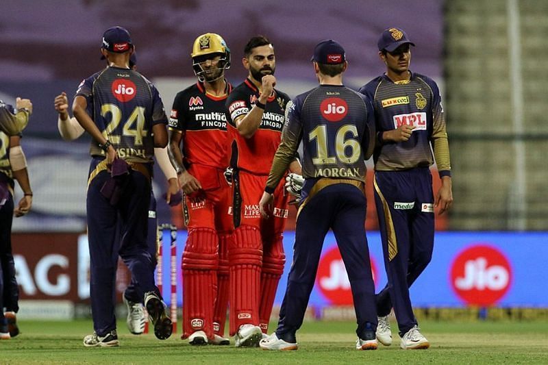 RCB vs KKR. Pic: IPLT20.COM