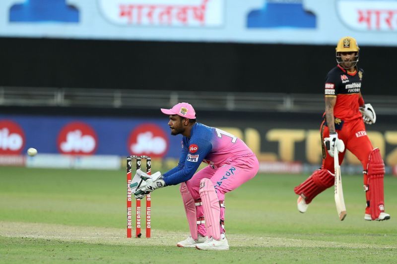 Sanju Samson scored a century in his first match at Wankhede Stadium this year (Image courtesy: IPLT20.com)