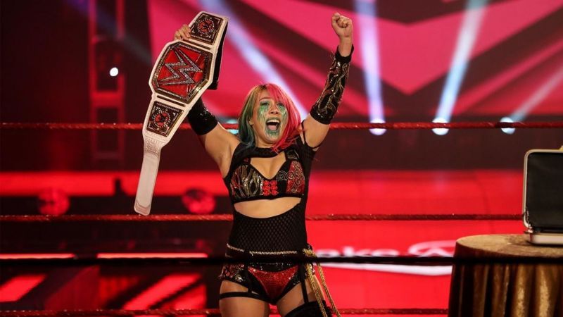 Asuka is set to defend the RAW Women&#039;s Championship against Rhea Ripley at WrestleMania 37