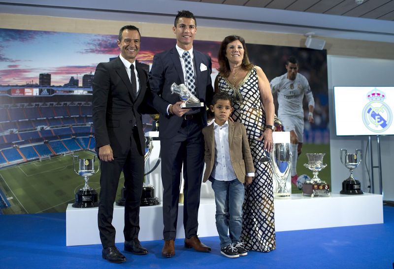 Cristiano Ronaldo and Jorge Mendes enjoy a good relationship