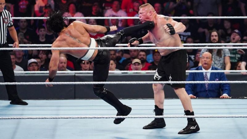 Seth Rollins became known as The Beastslayer during his feud with Brock Lesnar