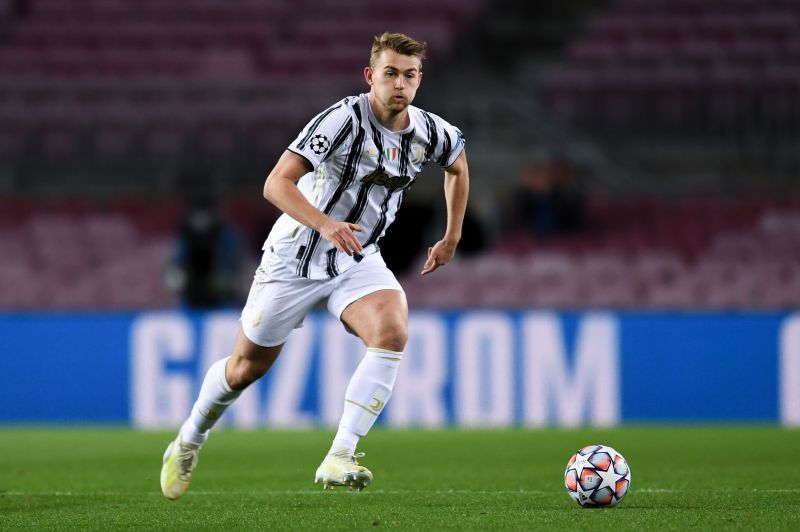 De Ligt in action for Juventus