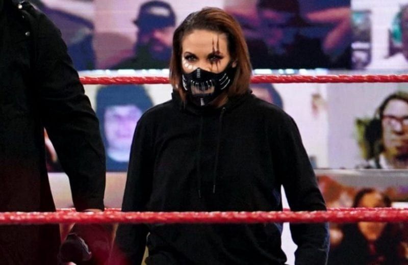 Mercedes Martinez was briefly a member of RETRIBUTION (Credit: WWE)