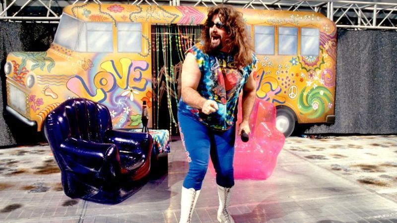 Mick Foley&#039;s alter-ego, Dude Love.