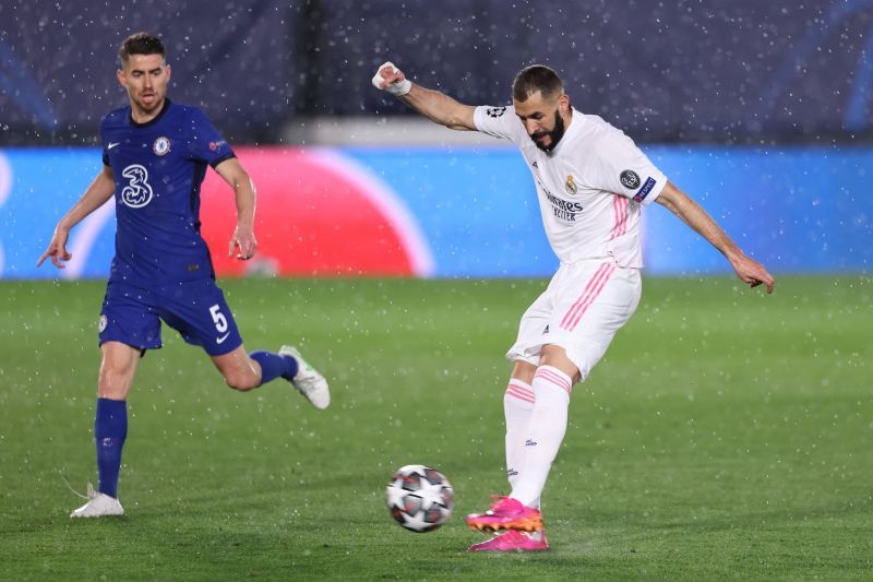 Karim Benzema scored his 28th goal of the season