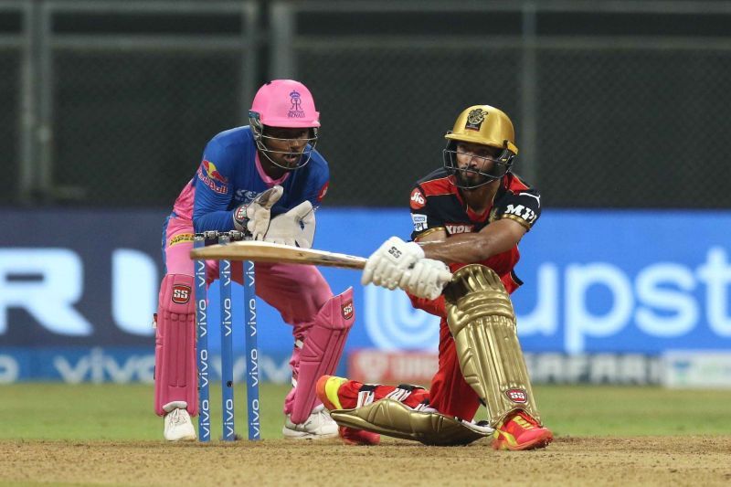 Devdutt Padikka scored a spectacular hundred in RCB's IPL 2021 game against RR. (Image Courtesy: IPLT20.com)