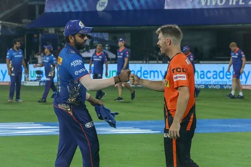 The Mumbai Indians beat the Sunrisers Hyderabad by 13 runs in IPL 2021 (Image courtesy: IPLT20.com)