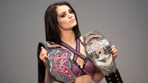 Paige held the Divas Championship and NXT Women's Championship at the same time