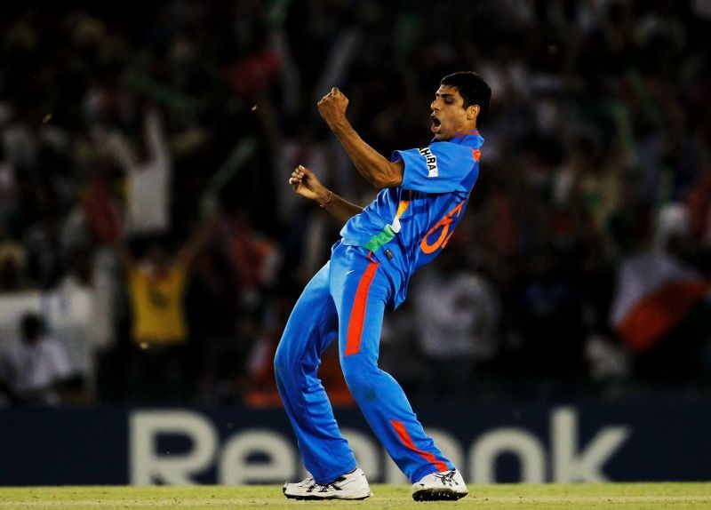 Ashish Nehra was the most economical Indian bowler in the semifinal match against Pakistan