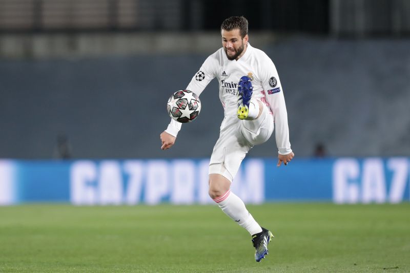 Nacho in action for Real Madrid