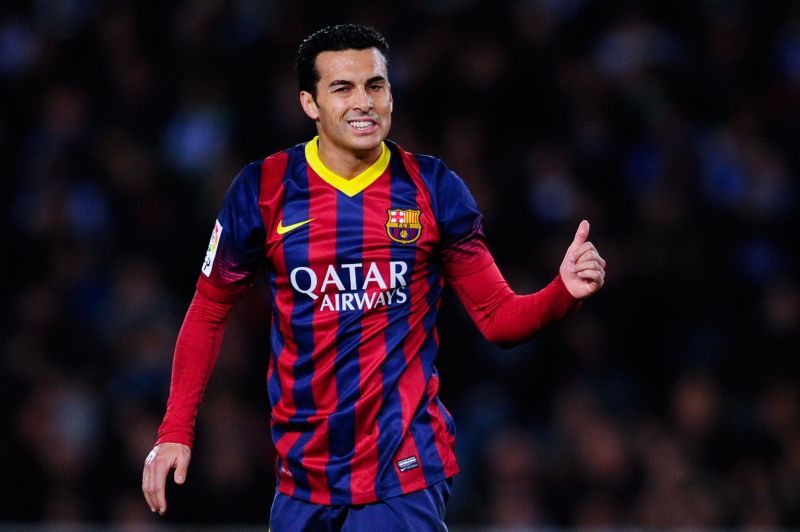 Pedro, during his Barcelona days