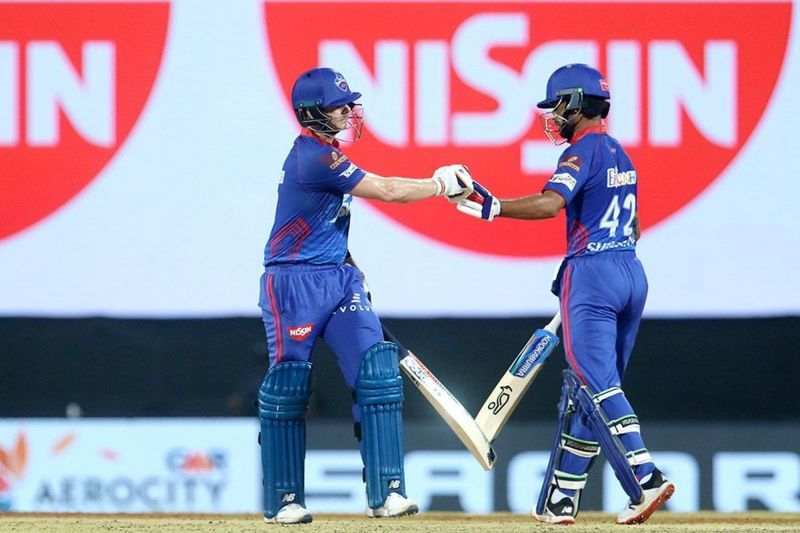 Shikhar Dhawan and Steve Smith helped the Delhi Capitals beat the Mumbai Indians (Image Courtesy: IPLT20.com)