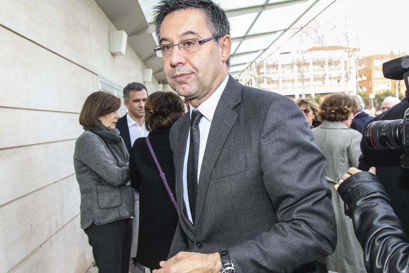 Josep Maria Bartomeu is not a fan favourite at Barcelona