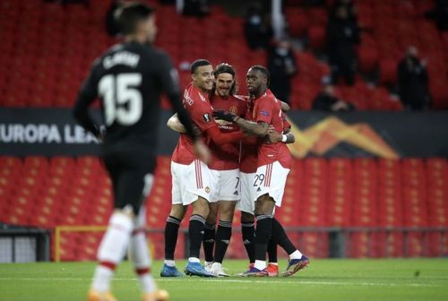 Manchester United beat Granada 2-0 to reach the Europa League semi-final