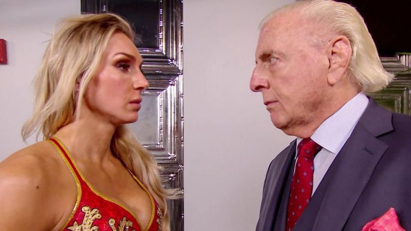 Ric and Charlotte Flair