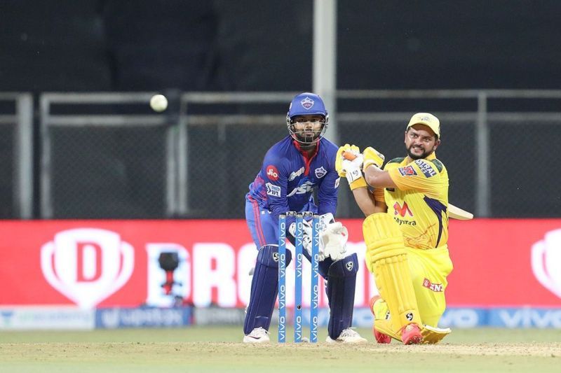 Suresh Raina delighted CSK fans, although his innings started in slow fashion.
