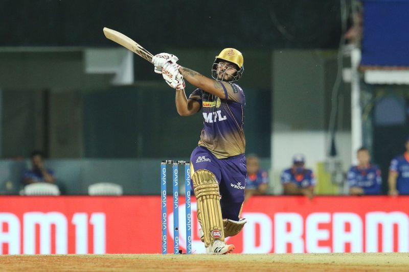 Nitish Rana in action for KKR | Image: IPL Twitter