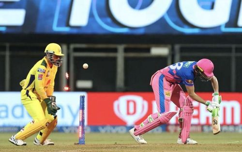 Jos Buttler gets bowled by Ravindra Jadeja (Photo: BCCI)