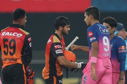 The Rajasthan Royals will take on the Sunrisers Hyderabad in Match 28 of IPL 2021 (Image Courtesy: IPLT20.com)