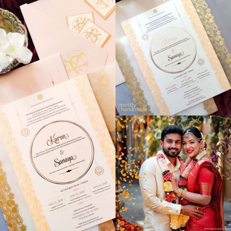 Karun Nair&#039;s Wedding Pics with Sanaya