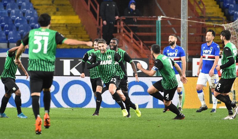 Sampdoria take on Sassuolo this weekend