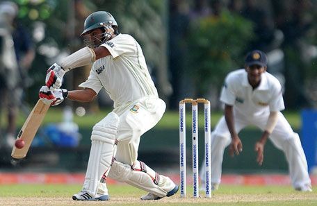 Mohammad Ashraful during his 190 against Sri Lanka Source: AFP