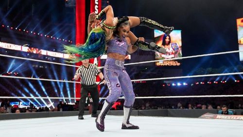 Sasha Banks and Bianca Belair