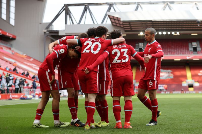 Liverpool's win today was their first at Anfield in the Premier League since December.