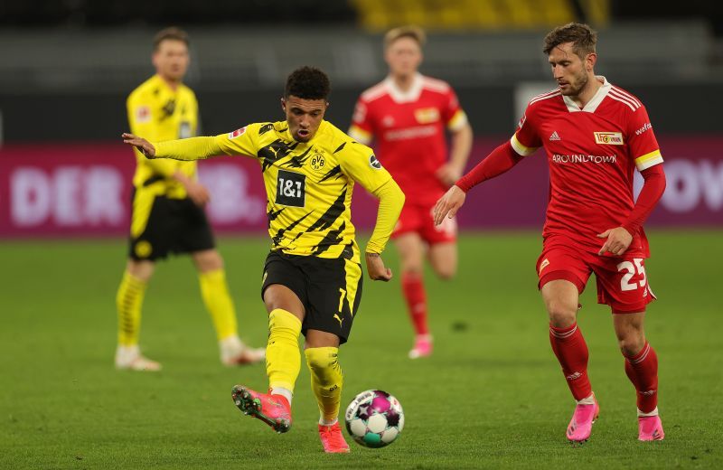 Jadon Sancho has been a revelation at BVB. (Photo by Friedemann Vogel - Pool/Getty Images)