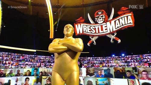 The Andre the Giant Memorial Battle Royal trophy