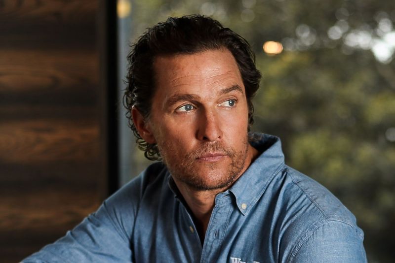 Matthew McConaughey is a lifetime wrestling fan