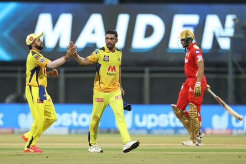 Deepak Chahar picked up a four-wicket haul in his last match at Wankhede Stadium (Image courtesy: IPLT20.com)