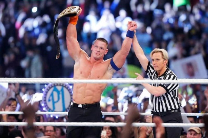 John Cena has challenged for the WWE Championship multiple times