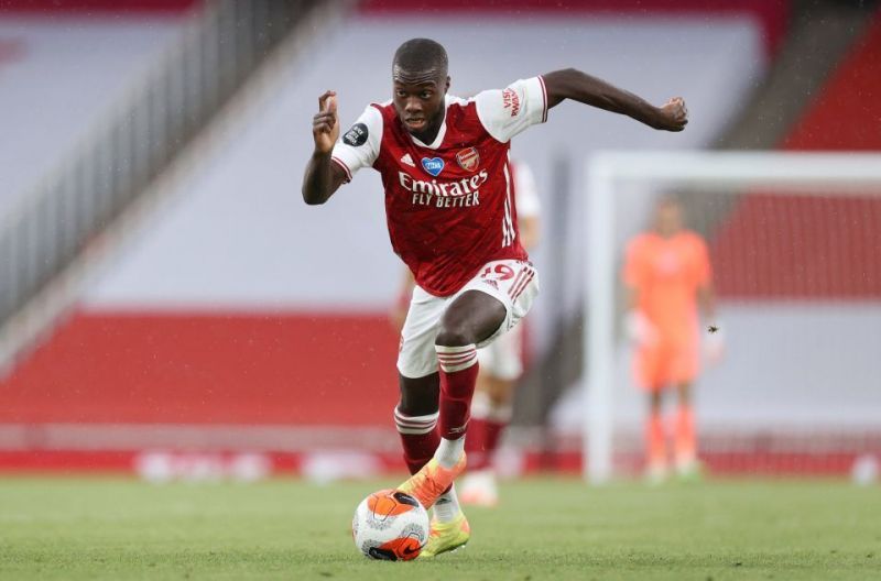 Nicolas Pepe has been in superb form in the Europa League for Arsenal this season.