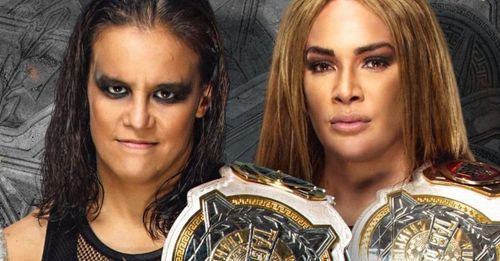 Nia Jax and Shayna Baszler will defend their Tag Titles at WrestleMania 37