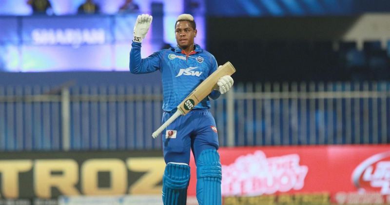 Shimron Hetmyer for Delhi Capitals | Credit: BCCI