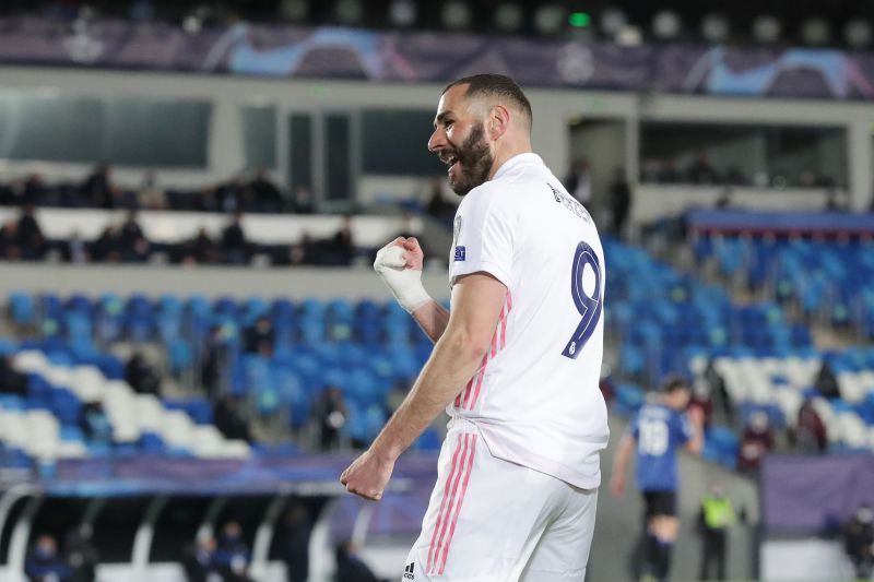 Real Madrid's Karim Benzema will look to get on the scoresheet.