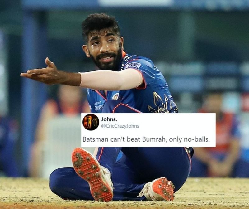 Jasprit Bumrah had a pretty average day on the field for MI