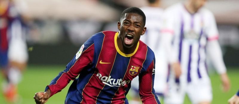 Ousmane Dembele scored a last-gasp winner for Barcelona.