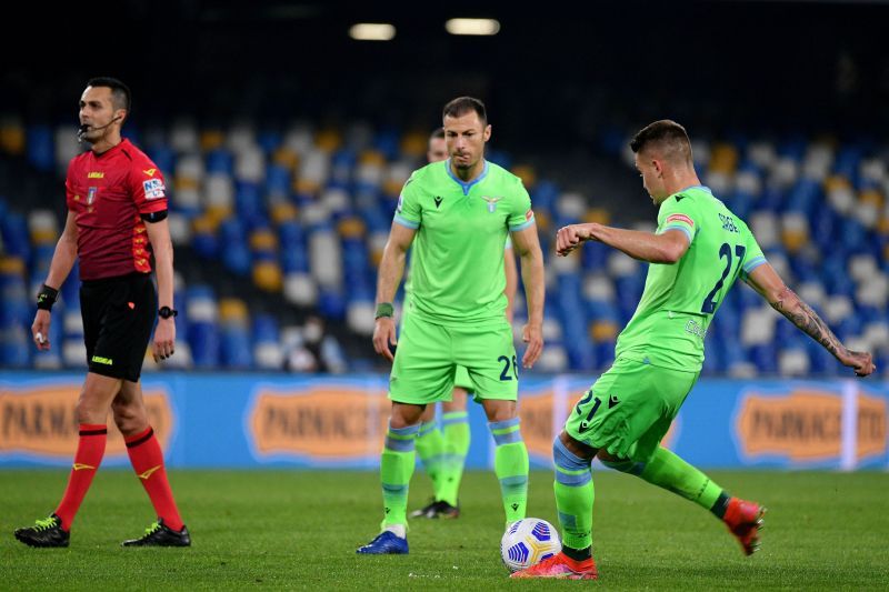 Milinkovic-Savic scored a free-kick against Napoli